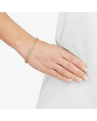 Limited Quantities! Womens 10K Gold 7.25 Inch Hollow Popcorn Chain Bracelet