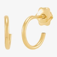 Limited Quantities! Girls 14K Gold 12.5mm Hoop Earrings