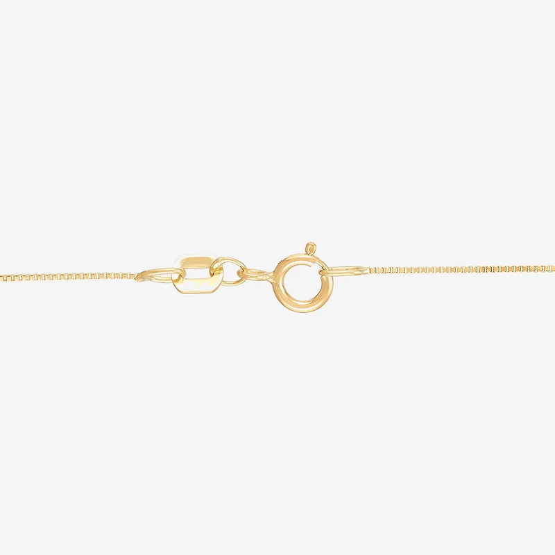 Limited Quantities! Womens 10K Gold Inch Pendant Necklace