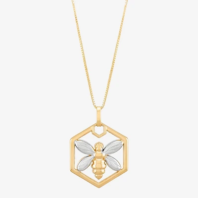Limited Quantities! Womens 10K Gold Inch Pendant Necklace