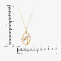 Limited Quantities! Womens 10K Gold 17 Inch Pendant Necklace