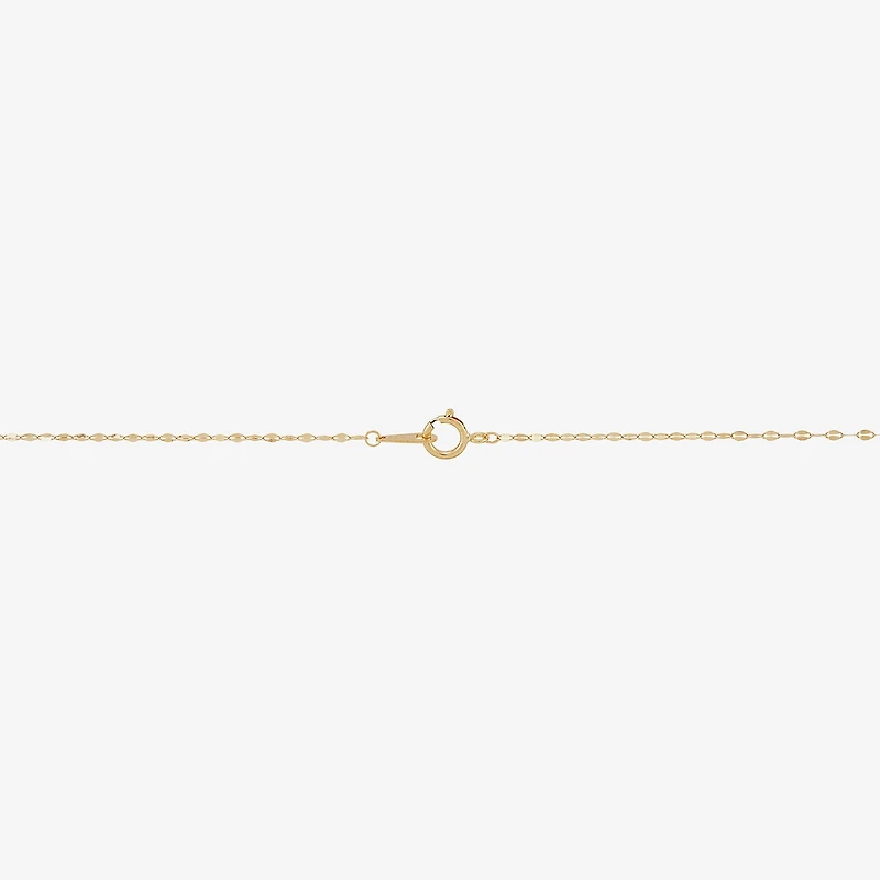Limited Quantities! Womens 10K Gold 18 Inch Y Necklace