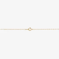 Limited Quantities! Womens 10K Gold 18 Inch Y Necklace