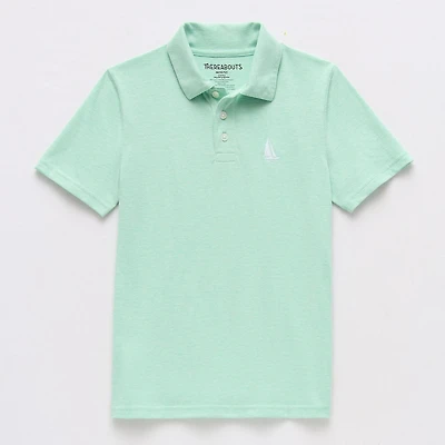 Thereabouts Little & Big Kid Boys Short Sleeve Regular Fit Polo Shirt