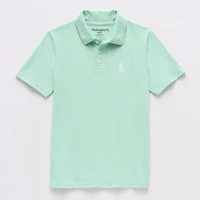 Thereabouts Little & Big Kid Boys Short Sleeve Regular Fit Polo Shirt