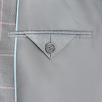 Van Heusen Mens Modern Fit Windowpane Suit Jacket