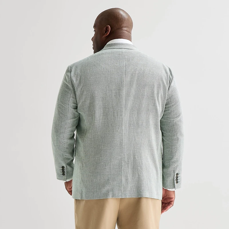 Stafford Mens Big and Tall Regular Fit Sport Coat