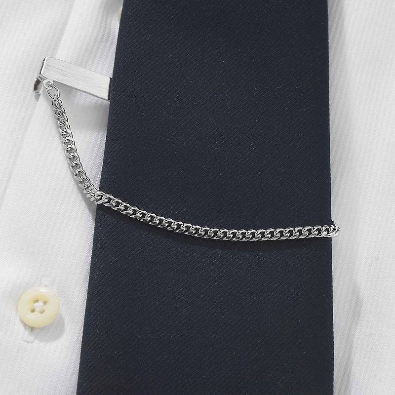 Tie Bar With Tie Chain