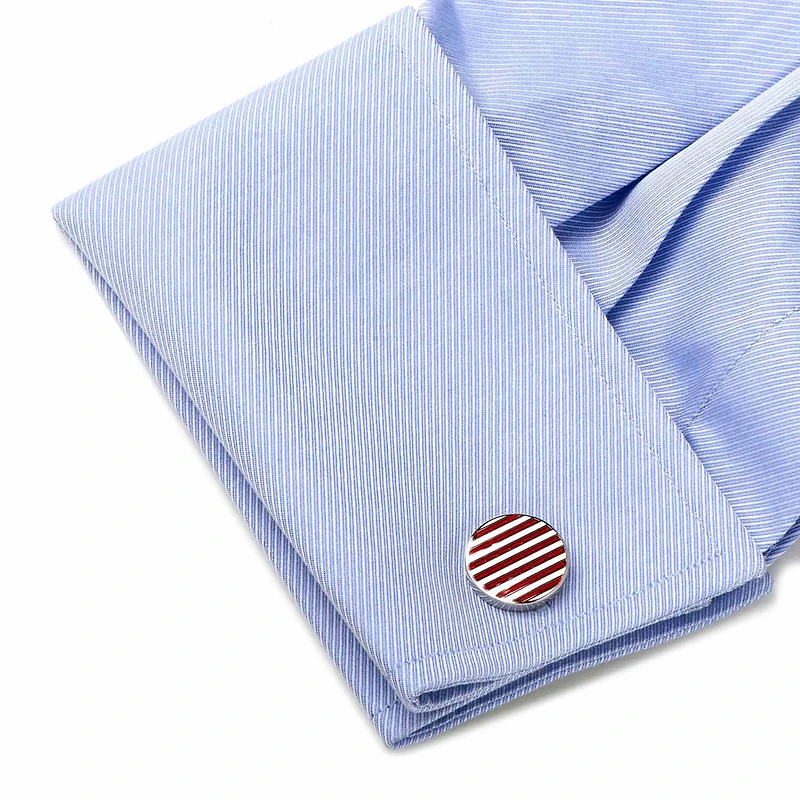Stars and Stripes American Flag Cuff Links