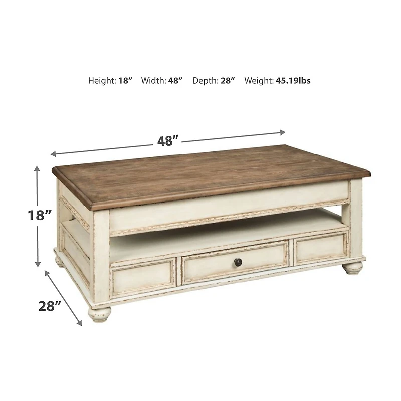 Signature Design by Ashley® Valebeck Lift-Top Coffee Table