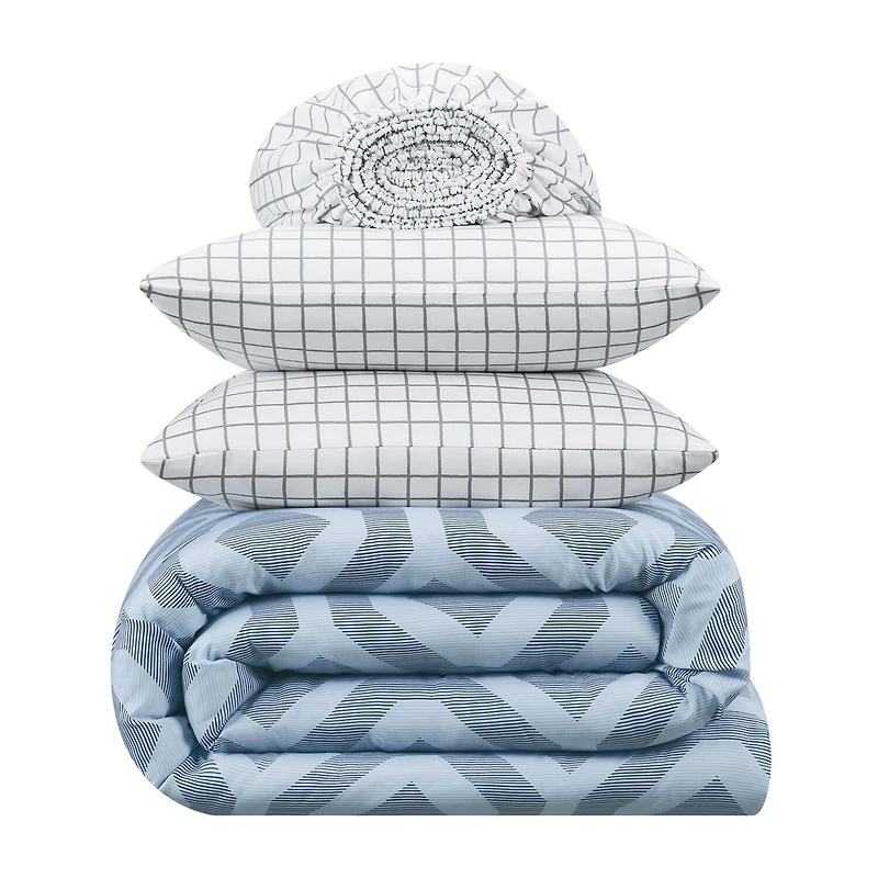 Serta® Skyler Complete Bedding Set with Sheets