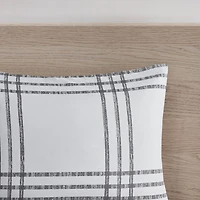 Intelligent Design Plaid Midweight Reversible Down Alternative Comforter Set