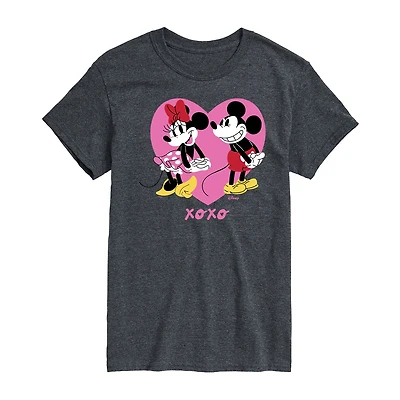 Mens Short Sleeve Mickey and Friends Graphic T-Shirt