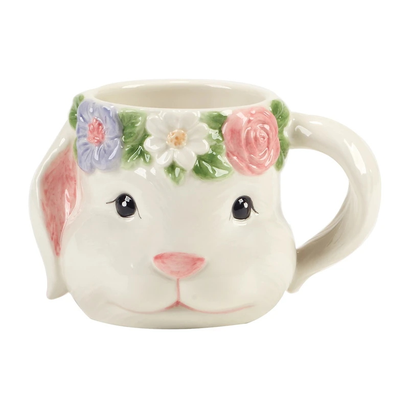 Certified International Easter Morning 4-pc. Animal Coffee Mug