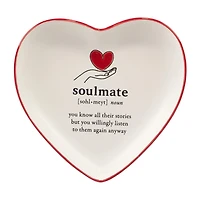Certified International Valentine's Day 4-pc. Stoneware Appetizer Plate