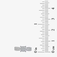 (G / I1) Womens 1 CT. T.W. Lab Grown White Diamond 10K Gold Engagement Ring