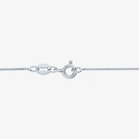 (G-H / I1-I2) Womens 5/8 CT. T.W. Lab Grown White Diamond Sterling Silver Heart 18 Inch Pendant Necklace