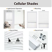 Cut-to-Width Cordless Cellular Shade
