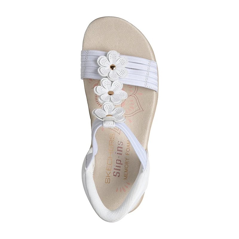 Skechers Hands Free Slip-Ins Womens Reggae Slim Strap Sandals