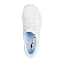 Skechers Hands Free Slip-Ins Breathe-Easy Knitty Waves Womens Almond Closed Toe Slip-On Shoe