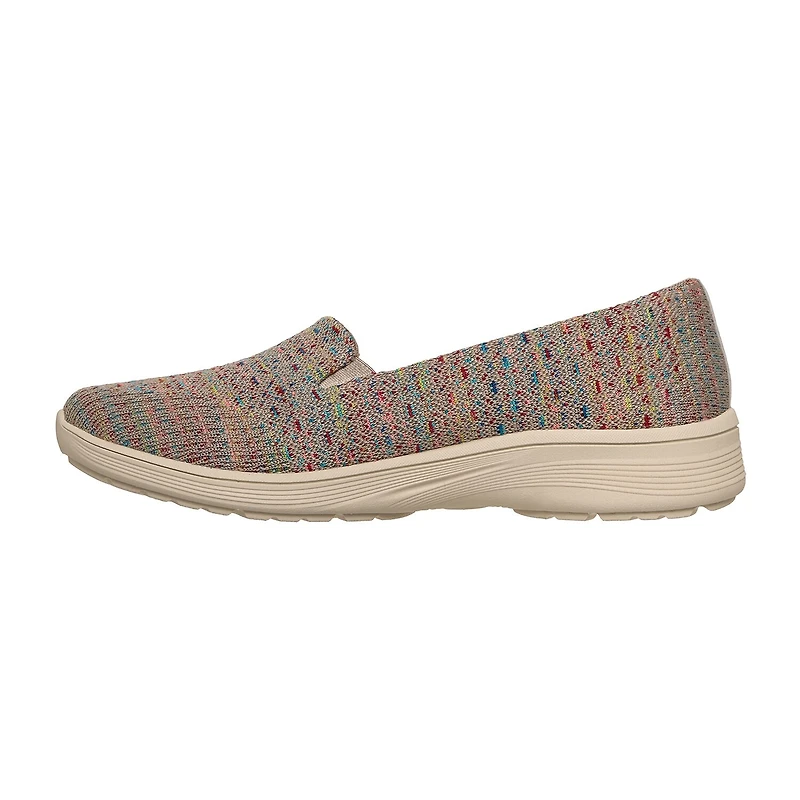 Skechers New Cool Sweet Horizons Womens Almond Closed Toe Slip-On Shoe