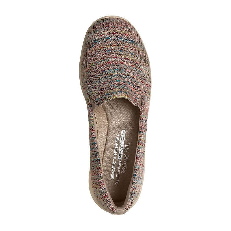 Skechers New Cool Sweet Horizons Womens Almond Closed Toe Slip-On Shoe