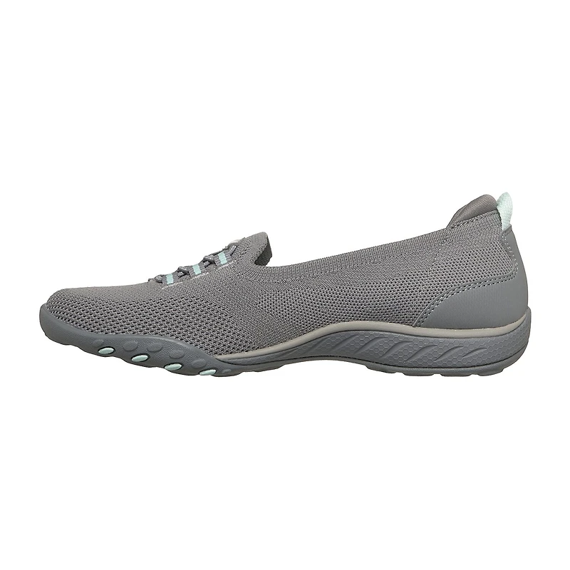 Skechers Breathe-Easy Feeling Sweet Womens Almond Closed Toe Slip-On Shoe