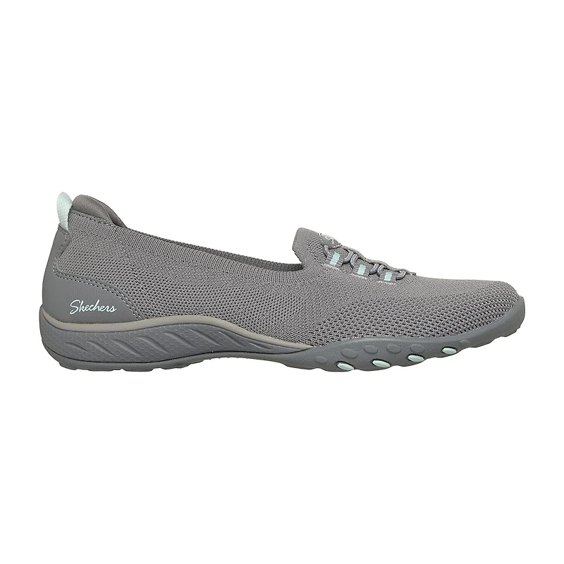 Skechers Breathe-Easy Feeling Sweet Womens Almond Closed Toe Slip-On Shoe