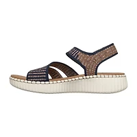 Skechers Womens Wilshire Blvd Strap Sandals