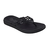 Skechers Womens Meditation Lux Flip-Flops