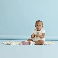 Baby Girls 3-pc. Winnie The Pooh Shortall Set