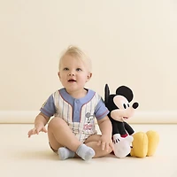Baby Boys Mickey Mouse Short Sleeve 2-pc. Romper