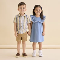 Okie Dokie Toddler & Little Girls Sleeveless A-Line Dress