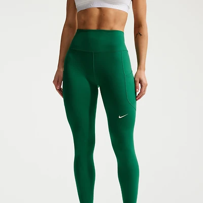 Nike Womens Moisture Wicking Quick Dry High Rise Knit 7/8 Ankle Legging