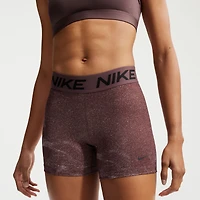 Nike Womens 5" Mid Rise Stretch Fabric Moisture Wicking Quick Dry Bike Short