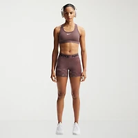 Nike Womens 5" Mid Rise Stretch Fabric Moisture Wicking Quick Dry Bike Short