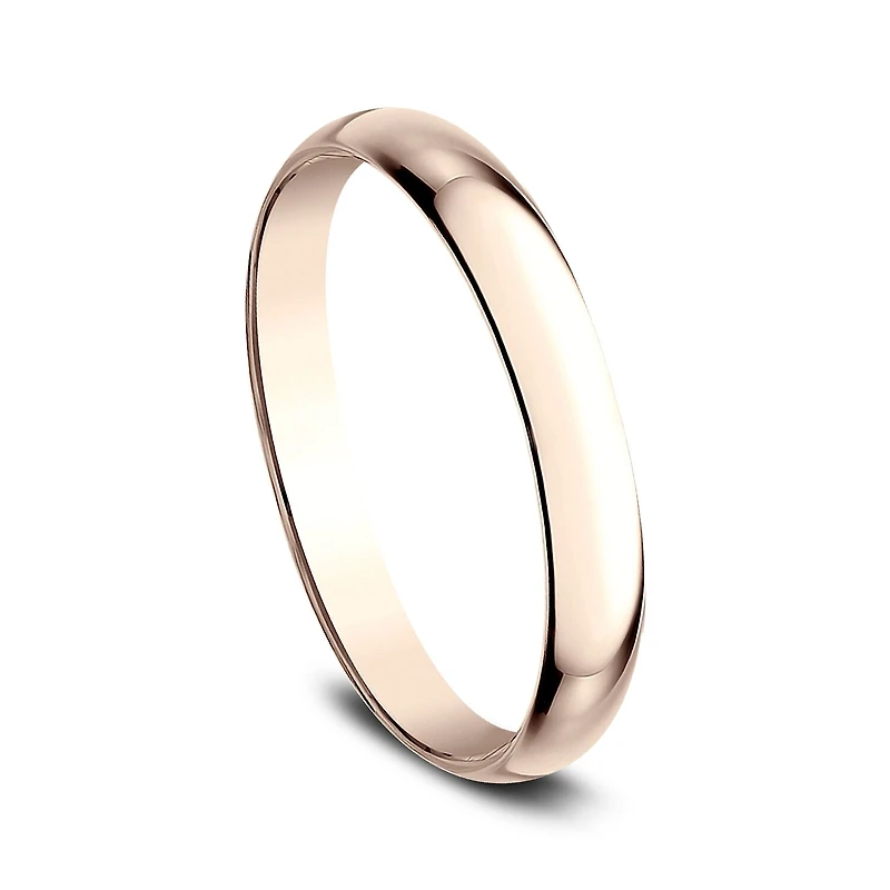 Women's 14K Yellow Gold 2.5MM Traditional Wedding Band