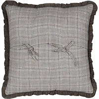 VHC Brands Sheridan Rustic Brown 18x18 Throw Pillow