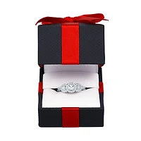 LIMITED TIME SPECIAL! 1/10 CT. T.W. Diamond Ring in Sterling Silver