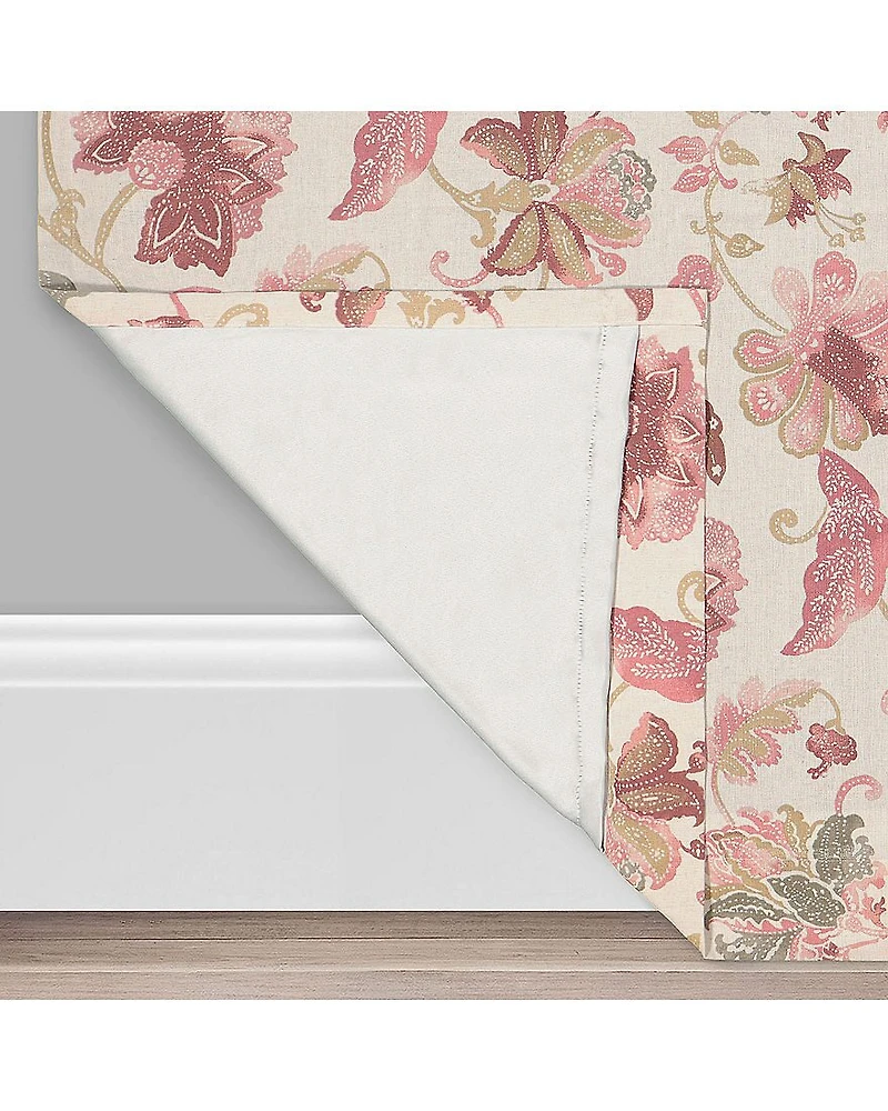 Eclipse Nina Rod Pocket Back Tab Blackout Single Curtain Panel