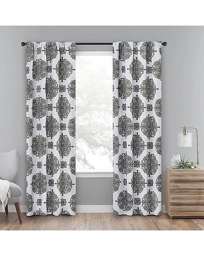 Eclipse Olivia Rod Pocket Light-Filtering Single Curtain Panel