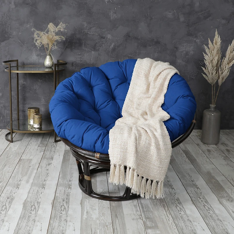 Mozaic Company 48''X48''X4'' Papasan Cushion Patio Seat