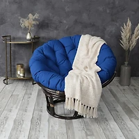 Mozaic Company 48''X48''X4'' Papasan Cushion Patio Seat