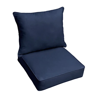Mozaic Company Sunbrella Deep Seating Pillow and Cushion Set