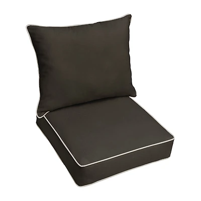 Mozaic Company Sunbrella Deep Seating Pillow and Cushion Set
