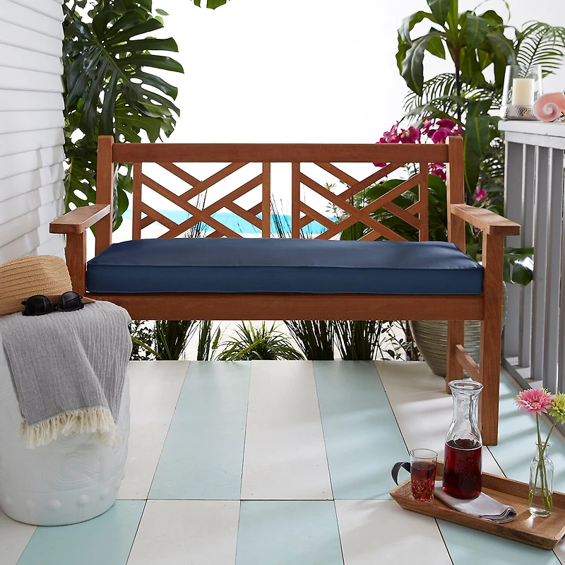 Mozaic Company Sunbrella Bench Cushion Corded