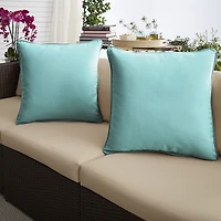 Mozaic Company 18'' Corded 2-pc. Square Outdoor Pillow - Canvas Aruba