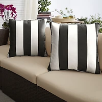 Mozaic Company 18'' Corded 2-pc. Square Outdoor Pillow - Cabana Classic