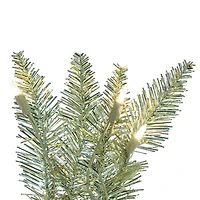 Vickerman 9' Champagne Christmas Garland with 100Warm White LED Lights