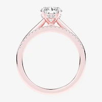 (G / Vs2-Si1) Womens 1 1/4 CT. T.W. Lab Grown White Diamond 14K Gold Round Solitaire Bridal Set